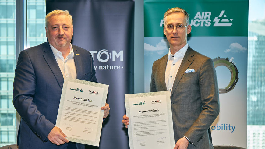 Alstom and Air Products sign an agreement to develop transport solutions with zero direct emissions in Poland
